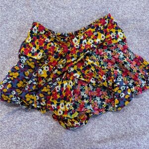 Patrons of Peace Floral Tie Shorts